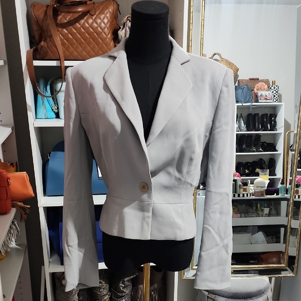 Giorgio Armani Women's Soft Gray Blazer